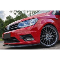 Передня лип накладка (ABS) для Volkswagen Caddy 2015-2020 рр.