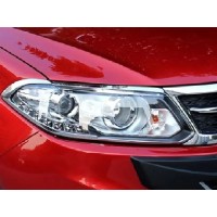 Накладки на фари Libao (2 шт, пласт) для Chery Tiggo V 2014↗︎ рр.