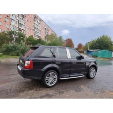 Молдинг на дверні стійки (нерж) для Range Rover Sport 2005-2013рр.