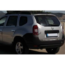 Кромка багажника (нерж.) Carmos - турецька сталь для Renault Duster 2008-2017 рр.