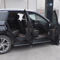 Бокові пороги (2 шт) для Infiniti QX60 2016↗ рр.