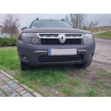 Зимова нижня накладка на решітку Матова для Renault Duster 2008-2017 рр.