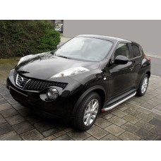 Бокові пороги Fullmond (2 шт., алюм.) для Nissan Juke 2010-2019 рр.