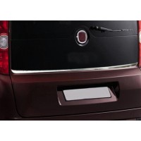 Накладка нижньої кромки заднього скла (нерж) для Fiat Doblo III 2010-2022 рр.