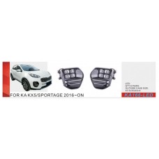 Противотуманки 2015-2018 (галогенні) для Kia Sportage 2015-2021 рр.