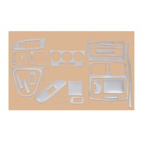 Накладки на панель Алюміній для Toyota Auris 2007-2012 рр.