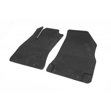 Гумові килимки (2 шт, Polytep) для Fiat Doblo III 2010-2022 рр.