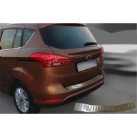 Накладка на задній бампер OmsaLine (нерж.) для Ford B-Max 2012-2017 рр.