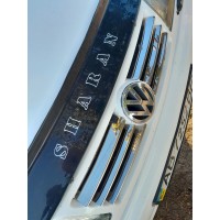 Накладки на решітку (нерж) 2000-2008 рік, 8 смужок для Volkswagen Sharan 1995-2010 рр.