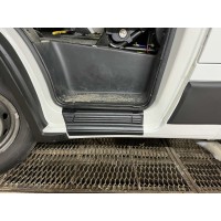 Накладки на дверні пороги EuroCap (2 шт, ABS) для Citroen Jumper 2007↗ та 2014↗ рр.