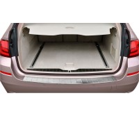 Накладка на задній бампер OmsaLine (SW, нерж.) для BMW 5 серія F-10/11/07 2010-2016рр.