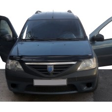 Дефлектор капоту (EuroCap) для Renault Logan MCV 2005-2013 рр.