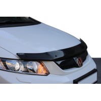 Дефлектор капоту (EuroCap) для Honda Civic Sedan IX 2011-2016 рр.