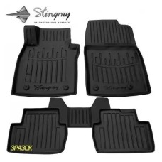 Килимки Stingray 3D для Yaris Cross (5 шт, поліуретан) для Toyota Yaris/Yaris Cross 2020↗ рр.