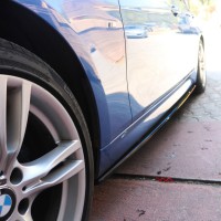 Бокові пороги (EuroCap) для BMW 3 серія F-30/31/34 2012-2019рр.