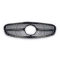 Передня решітка Diamond Black (2013-2016) для Mercedes E-сlass W212 2009-2016рр.