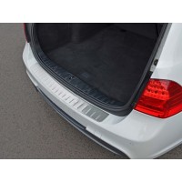 Накладка на задній бампер (2006-2008, SW, нерж.) для BMW 3 серія E-90/91/92/93 2005-2011рр.
