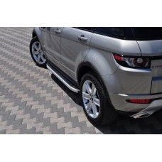 Бокові пороги Fullmond (2 шт., алюміній) для Range Rover Evoque 2012-2018 рр.