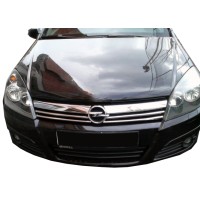 Накладки на решітку (4 шт., нерж.) для Opel Astra H 2004-2013рр.