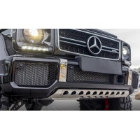 Захист переднього бампера для Mercedes G сlass W463 1990-2018рр.