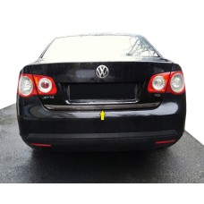 Кромка багажника (нерж) OmsaLine - Італійська нержавійка для Volkswagen Jetta 2006-2011рр.