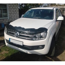 Дефлектор капота (EuroCap Dragon) для Volkswagen Amarok 2010-2021 рр.