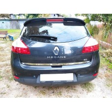 Кромка багажника (HB, нерж.) для Renault Megane III 2009-2016 рр.