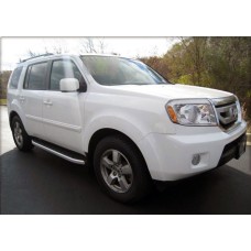 Бокові пороги Fullmond (2 шт., Алюм.) для Honda Pilot 2008-2015 рр.