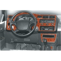 Накладки на панель Алюміній для Toyota Rav 4 1996-2001 рр.