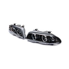 Передня оптика 1998-2001 (2 шт, LED) для BMW 3 серія E-46 1998-2006 рр.