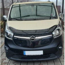 Зимова накладка на решітку Матова для Opel Vivaro 2015-2019 рр.