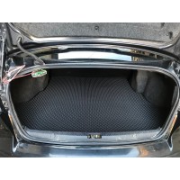 Килимок багажника (EVA, чорний) для Mitsubishi Lancer X 2008↗ рр.