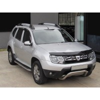 Дефлектор капоту (EuroCap) для Dacia Duster 2008-2018 рр.