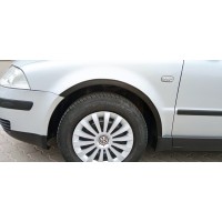 Накладки на арки (4 шт, чорні) Sedan, 2000-2006, ABS для Volkswagen Passat B5 1997-2005 років.