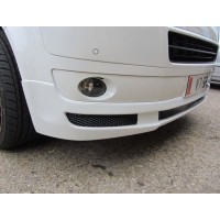 Накладка на передній бампер Sport 1 (під фарбування) для Volkswagen T5 2010-2015 років.