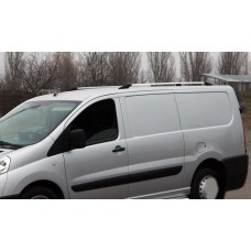 Рейлінги Хром Довга база, Пластикові ніжки для Fiat Scudo 2007-2015 рр.