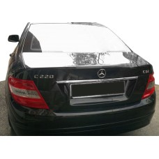 Хром планка над номером (нерж) для Mercedes C-class W204 2007-2015рр.