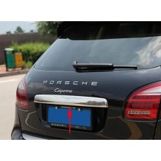 Накладка над номером Libao (нерж) для Porsche Cayenne 2010-2017 рр.