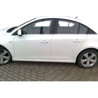 Тюнінгові пороги SD (Meliset, під фарбування) для Chevrolet Cruze 2009-2015 рр.