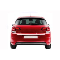 Накладка на кромка багажника (нерж.) для Citroen C-4 2010↗ рр.