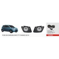 Комплект протитуманок для Daihatsu Sirion 2005↗ рр.