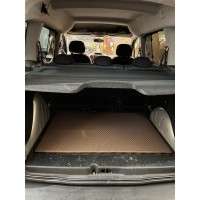 Килимок багажника (EVA, цегляний) Коротка база для Peugeot Partner Tepee 2008-2018рр.