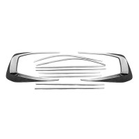 Повна окантовка вікон дизайн LC300 (нерж) для Toyota Land Cruiser 200