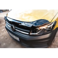 Дефлектор капоту (EuroCap) для Volkswagen Caddy 2015-2020 рр.