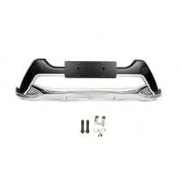 Накладка на передній бампер (2016-2019) для Toyota Rav 4 2013-2018 рр.