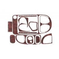 Накладки на панель (2000-2006 роки) Алюміній для Ford Transit 2000-2014 рр.