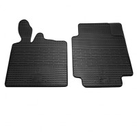 Гумові килимки (2 шт, Stingray Premium) для Smart 1998-2007 рр.