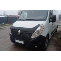Зимова решітка (2014+, верхня) Глянцева для Renault Master 2011↗ рр.