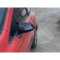 Накладки на дзеркала BMW-Style (2 шт) для Opel Corsa D 2007-2014 рр.