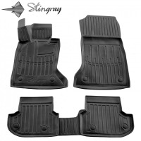Килимки Stingray 3D (2013-2016, 5 шт, поліуретан) для BMW 5 серія F-10/11/07 2010-2016рр.